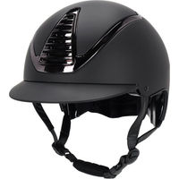 Produktbild von QHP Reithelm Toledo Schwarz Größe 57-59 cm