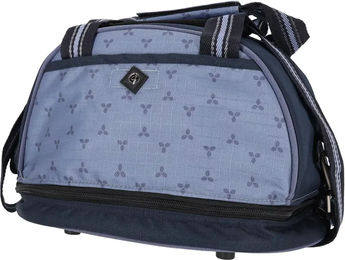 QHP Reithelmtasche Collection wasserabweisend Blau aus Polyester für Unisex – Bild 1 von 7
