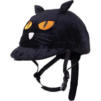 Produktbild von QHP Reithelmüberzug Halloween Schwarz aus Polyester