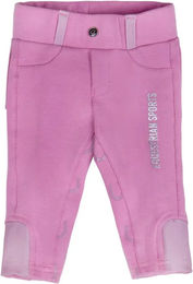 QHP Reithose Bobby für Kinder aus Baumwolle Rosa Größe 92 – Bild 1 von 7