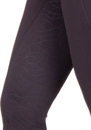 QHP Reithose Fardau Kompression Reitleggings mit Vollbesatz Schwarz Größe 40 – Bild 1 von 2