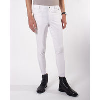 Produktbild von QHP Reithose Fillip Halbbesatz für Herren in Weiß aus Polyester