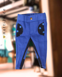 Produktbild von QHP Reithose Junior Mickey Kobaltblau für Kinder