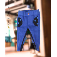 Produktbild von QHP Reithose Junior Mickey Kobaltblau für Kinder