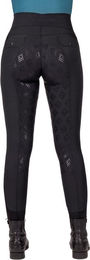 Produktbild von QHP Reithose Micah Damen Vollbesatz Sommer Schwarz Polyamid