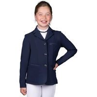 Produktbild von QHP Reitjacke Kae Junior für Mädchen aus Nylon in Blau Größe 164