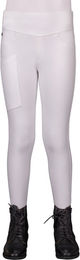 Produktbild von QHP Reitlegging Kae Junior Reithose für Kinder in Weiß