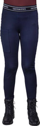 QHP Reitleggings Qiara Junior Vollbesatz navy Größe 176 – Bild 1 von 1