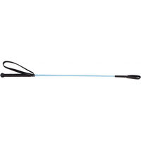 Produktbild von QHP Reitpeitsche Bambini aus Nylon in Blau oder Schwarz 65 cm