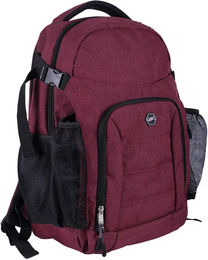 QHP Reitrucksack aus Polyester mit 20 Litern Inhalt in Bordeaux - 20 l – Bild 1 von 5