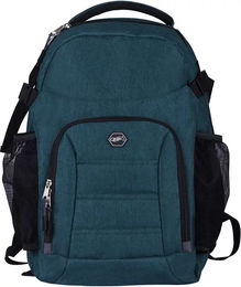 QHP Reitrucksack aus Polyester mit 20 Litern Inhalt in Dunkelgrün - 20 l – Bild 1 von 6