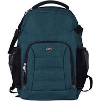 Produktbild von QHP Reitrucksack aus Polyester mit 20 Litern Inhalt in Dunkelgrün - 20 l