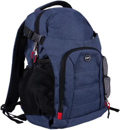 QHP Reitrucksack Jeans Look Blau aus Polyester - 20 l – Bild 1 von 2