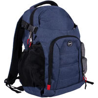 Produktbild von QHP Reitrucksack Jeans Look Blau aus Polyester - 20 l