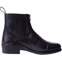 Produktbild von QHP Reitstiefel Calgary aus Leder mit Thermo-Kunstfellfutter Schwarz Größe 42