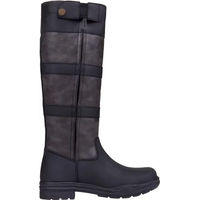 Produktbild von QHP Reitstiefel Daan Winterstiefel aus Leder wasserdicht Schwarz Größe 39