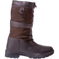 Produktbild von QHP Reitstiefel Damen aus Leder wasserdicht Winter Braun Größe 41