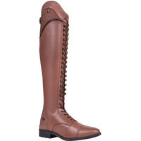 Produktbild von QHP Reitstiefel Hailey aus Leder für Damen in Braun Größe 36