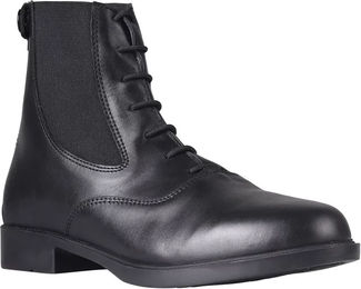 Produktbild von QHP Reitstiefel Jodhpur Tulsa aus Leder Schwarz Größe 41 Unisex