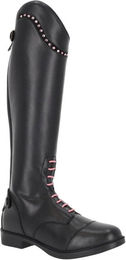 QHP Reitstiefel Lucky Start Junior Schwarz Größe 31 – Bild 1 von 1