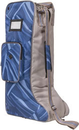 Produktbild von QHP Reitstiefeltasche aus Polyester wasserabweisend Blau Unisex Größe M