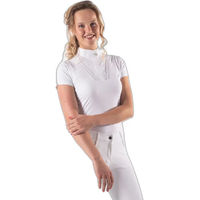 Produktbild von QHP Riva Damen-Turnier-Reithemd Weiß Größe 40