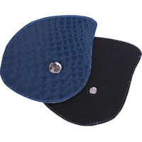 Produktbild von QHP Romy Croco Austauschbare Reitstiefel Tops aus Leder Blau Größe 38-42