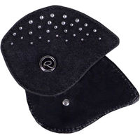 Produktbild von QHP Romy Fade Austauschbare Stiefel-Tops aus Filz in Schwarz und Silber