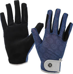 Produktbild von QHP Rosalynn Reithandschuhe Sommer Polyester Blau XS Unisex