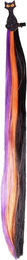 QHP Rosshaar-Reitzange Hair-Extension Halloween für Pferde in Bunt – Bild 1 von 2