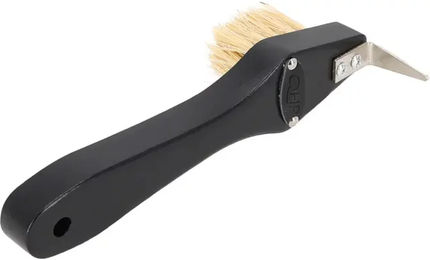 QHP Royal Hufauskratzer Klauenpfleger für Pferde aus Holz in Schwarz – Bild 1 von 1