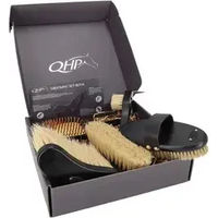 Produktbild von QHP Royal Putzset aus Holz in Schwarz