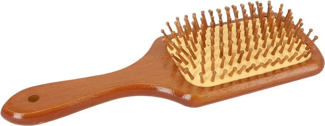 Produktbild von QHP Royal Rosshaarbürste aus Holz für die Mähnen- und Schweifpflege in Braun