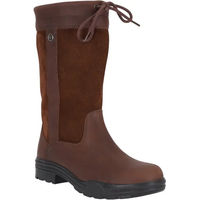 Produktbild von QHP Rylin Reitstiefel aus Leder wasserdicht Winter Braun Unisex