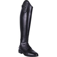 Produktbild von QHP Sasha Reitstiefel aus Leder für Damen in Schwarz Größe L