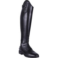 Produktbild von QHP Sasha Reitstiefel Damen aus Leder Schwarz Größe 42