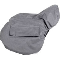 Produktbild von QHP Sattelbezug für Pferde aus Polyester in Grau