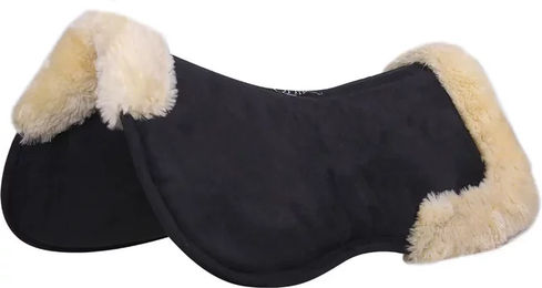 QHP Sattelpad Memory Foam Ontario für Ponys in Schwarz – Bild 1 von 2
