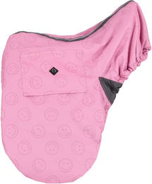 QHP Sattelschoner Collection Cherry Pink aus Polyester – Bild 1 von 3