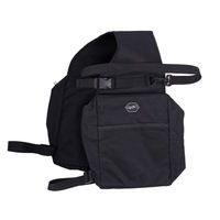 Produktbild von QHP Satteltasche Packtasche für Pferde in Schwarz aus Polyester Größe L