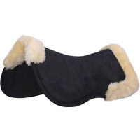 Produktbild von QHP Sattelunterlage Ontario mit Memory Foam Schwarz Pony
