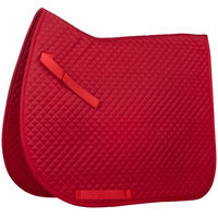 Produktbild von QHP Schabracke Color für Pferde aus Polyester in Weiß Rot Größe D Full