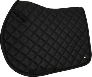 QHP Schabracke Glitter Schwarz Größe Warmblut Vielseitigkeit – Bild 1 von 1