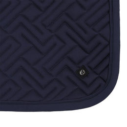 QHP Schabracke Sensisoft Pferdezubehör aus Polyester in Grau oder Blau Größe M – Bild 1 von 13