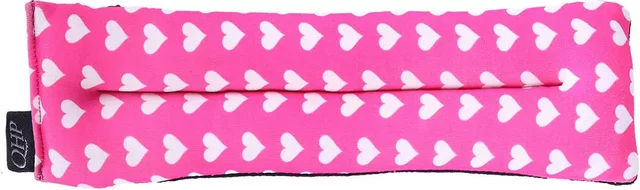 Produktbild von QHP Scheide für Kinnriemen aus Polyester in Rosa