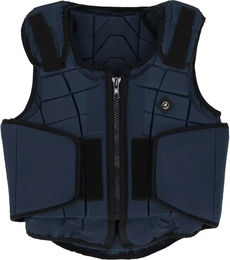 Produktbild von QHP Schutzweste für Kinder Reiten Blau XL BETA Level 3 EN-13158