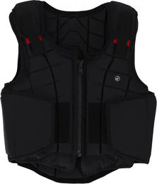 QHP Schutzweste für Kinder Reiten Schwarz Größe S BETA Level 3 EN-13158 – Bild 1 von 1