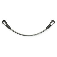 Produktbild von QHP Schweifkordel plastifiziert schwarz 40 cm - 40 cm