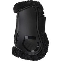 Produktbild von QHP Sensisoft Gamaschen aus Neopren Schwarz Pony