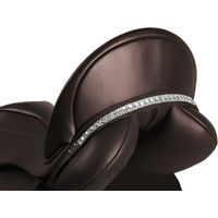 Produktbild von QHP Sharina Jewel Sattelschmuck für Ponys in Braun und Silber
